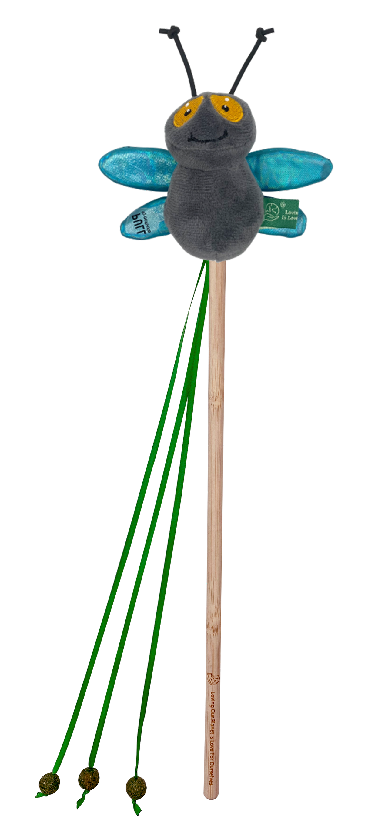 Cat Catnip Wand Toy - Annoying Fly