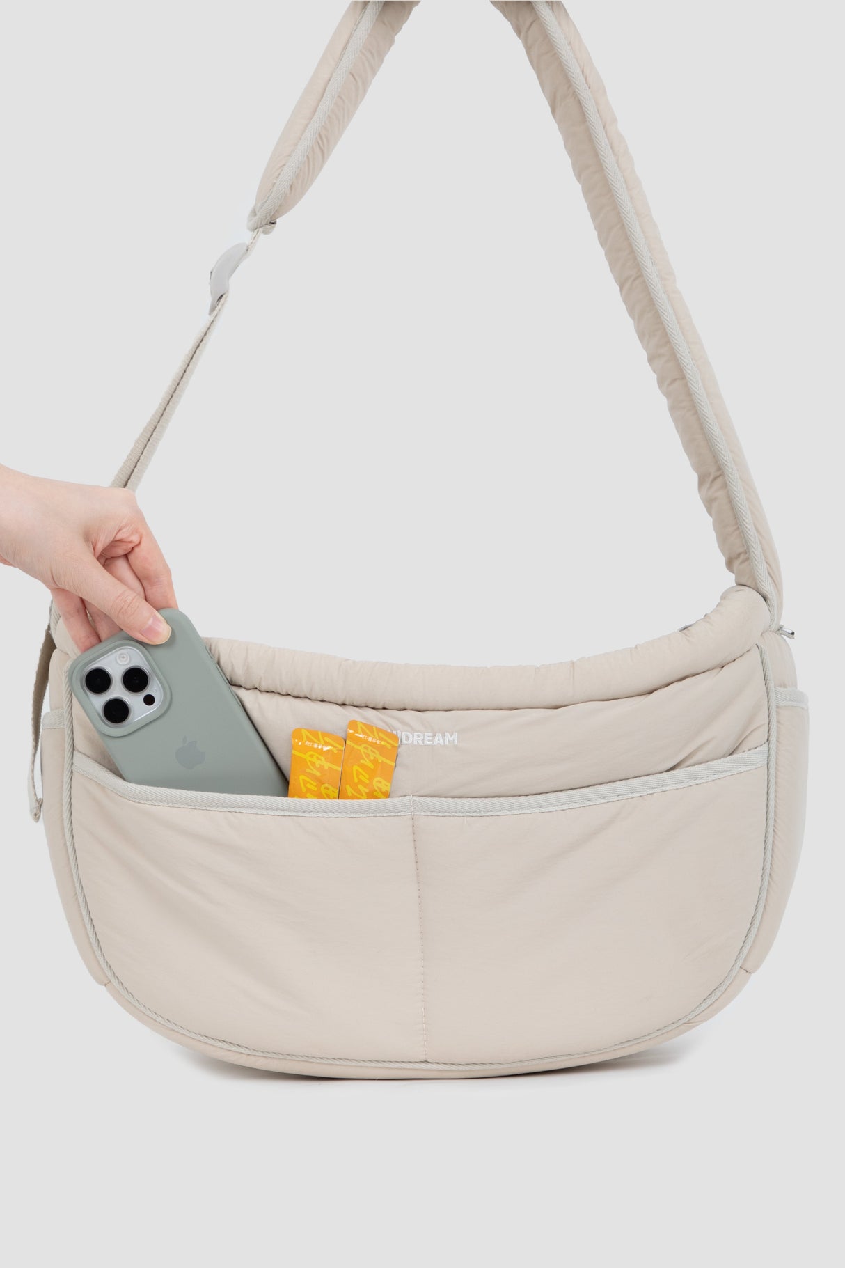 Pet Carrier - Butter Yellow Plush Crossbody Bag (for pets up to 6kg)