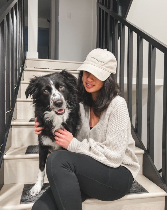 Dog Person Hat (Light Beige)