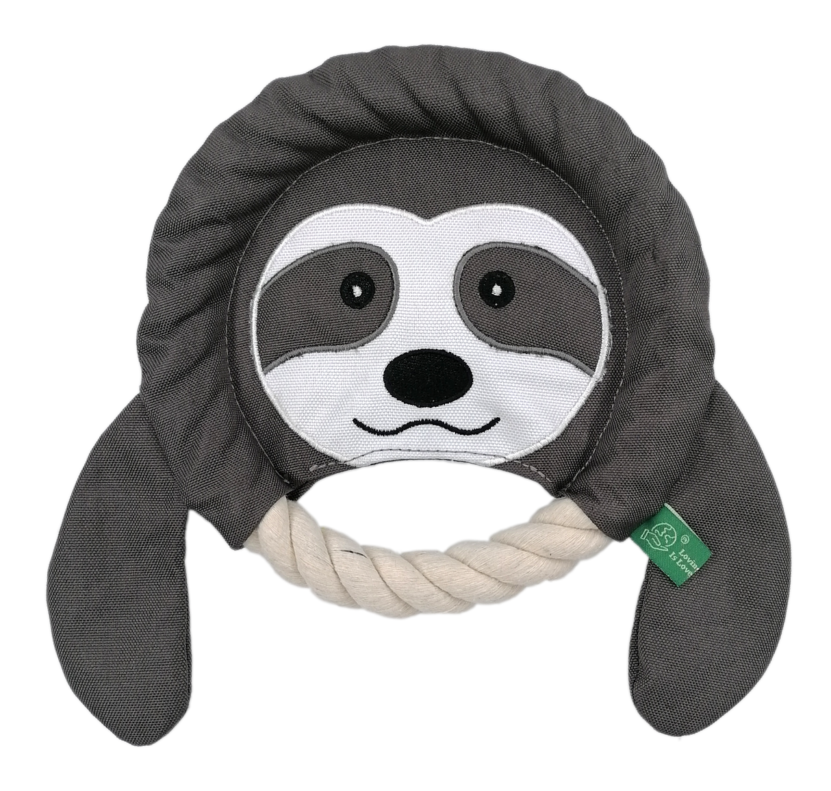 Eco Dog Toy - Wild Sloth Frisbee