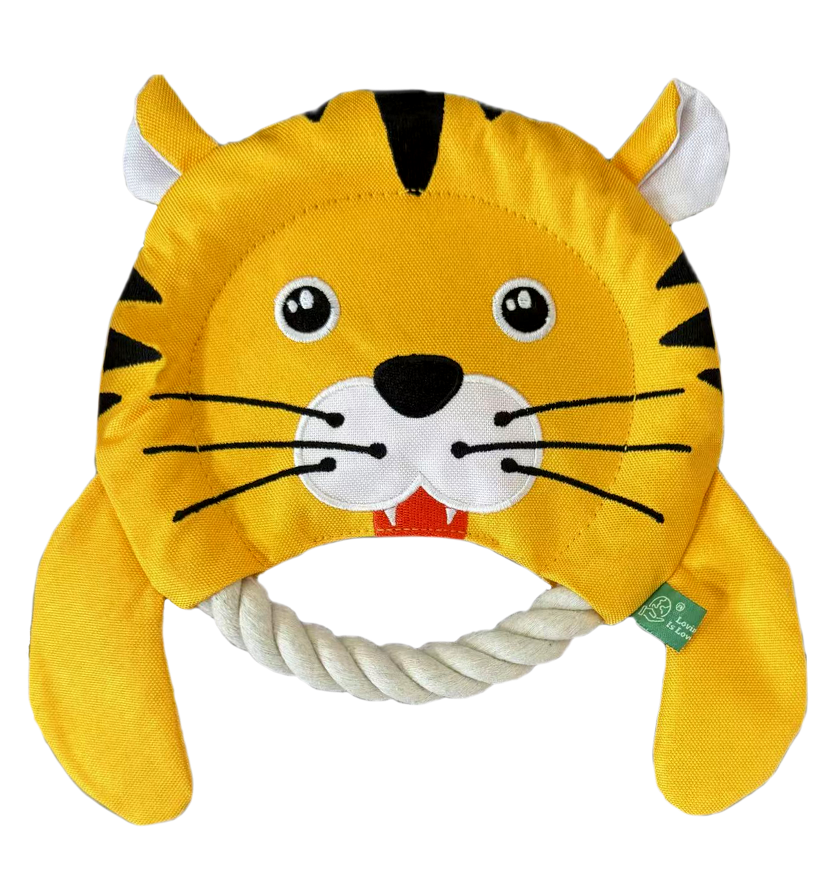 Eco Dog Toy - Wild Tiger Frisbee