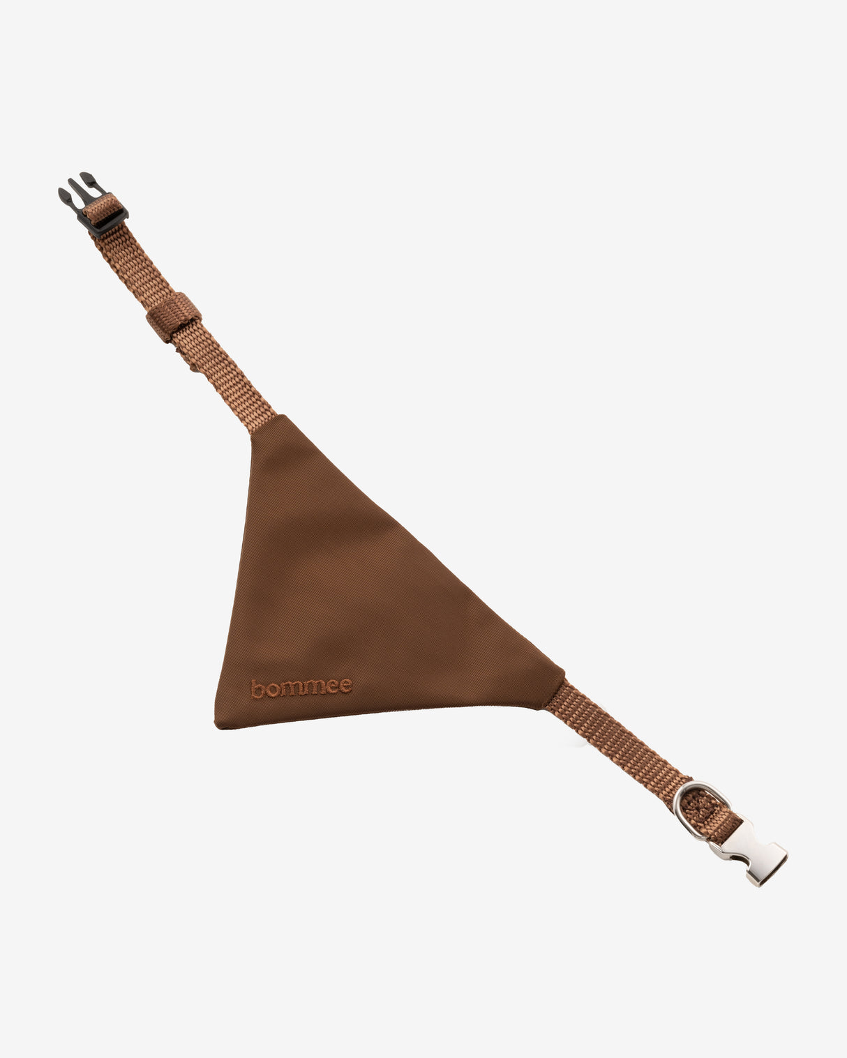 Bommee Nylon Collar and Leash Set - Chocolate