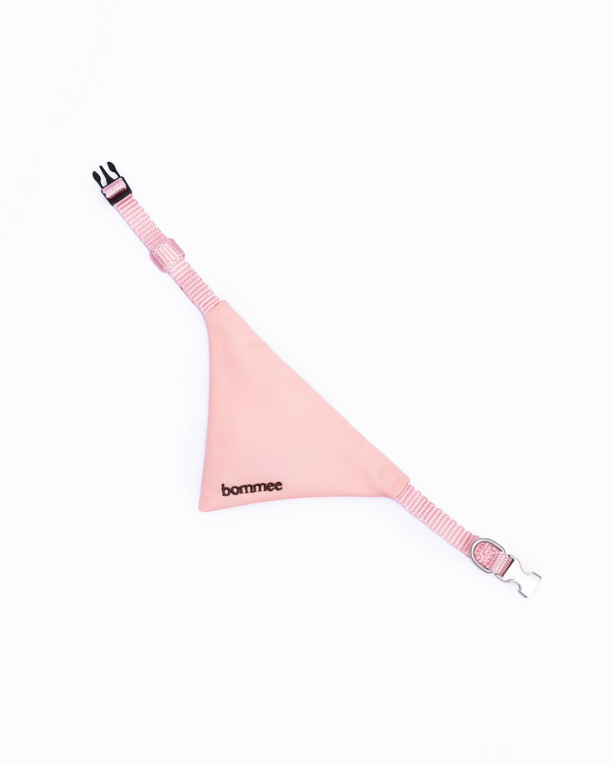 Bommee Nylon Collar and Leash Set - Light Pink