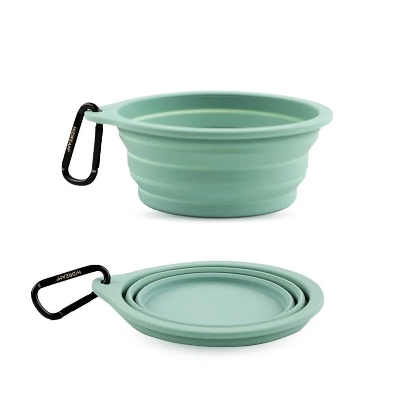 Collapsible Pet Bowl - Green